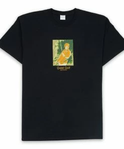 Quiet Golf Don't Sue Us Tee - Black