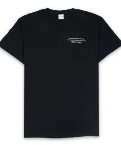 Quiet Golf Design & Consulting Tee - Black