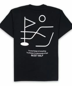 Quiet Golf Design & Consulting Tee - Black
