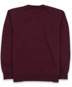 Quiet Golf Cross Creek Crewneck - Burgundy