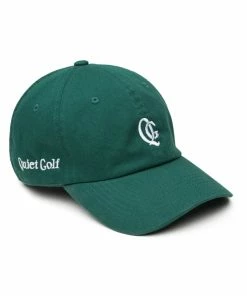 Quiet Golf Monogram Hat - Forest