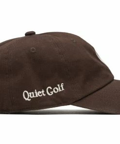 Quiet Golf Monogram Hat - Brown
