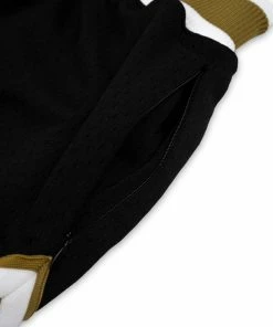 Sneaker Politics Latest Politics X Mitchell & Ness Team Shorts - Black/Gold