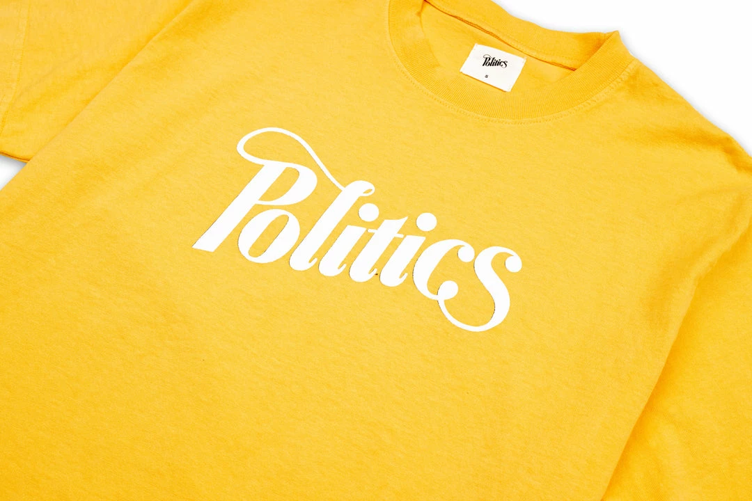 Sneaker Politics Latest Politics Every Days Tee - Mango 2 Sneaker Politics Latest Politics Every Days Tee - Mango