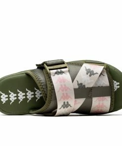 Kappa 222 Banda Mitel 8 Sandals - Loden/Almond