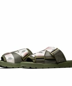 Kappa 222 Banda Mitel 8 Sandals - Loden/Almond