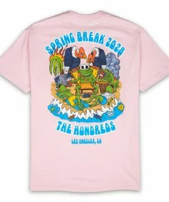 The Hundreds Spring Break Tee - Pink Latest