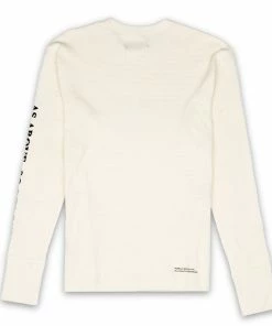 Purple Brand As Above Crewneck - Ecru