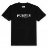 Purple Brand For All Kind Tee - Wash Black
