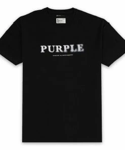 Purple Brand For All Kind Tee - Wash Black