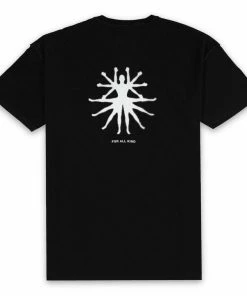 Purple Brand For All Kind Tee - Wash Black