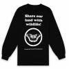 OCD Cleaners Wildlife L/S Tee - Black