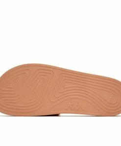 Kappa 222 Banda Adam 18 Slides - Peach/Grey