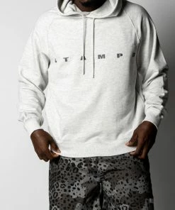 Latest Stampd Stike Logo Hoodie - Heather Grey 9 Latest Stampd Stike Logo Hoodie - Heather Grey