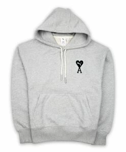 Latest Puma X AMI Hoodie - Light Grey
