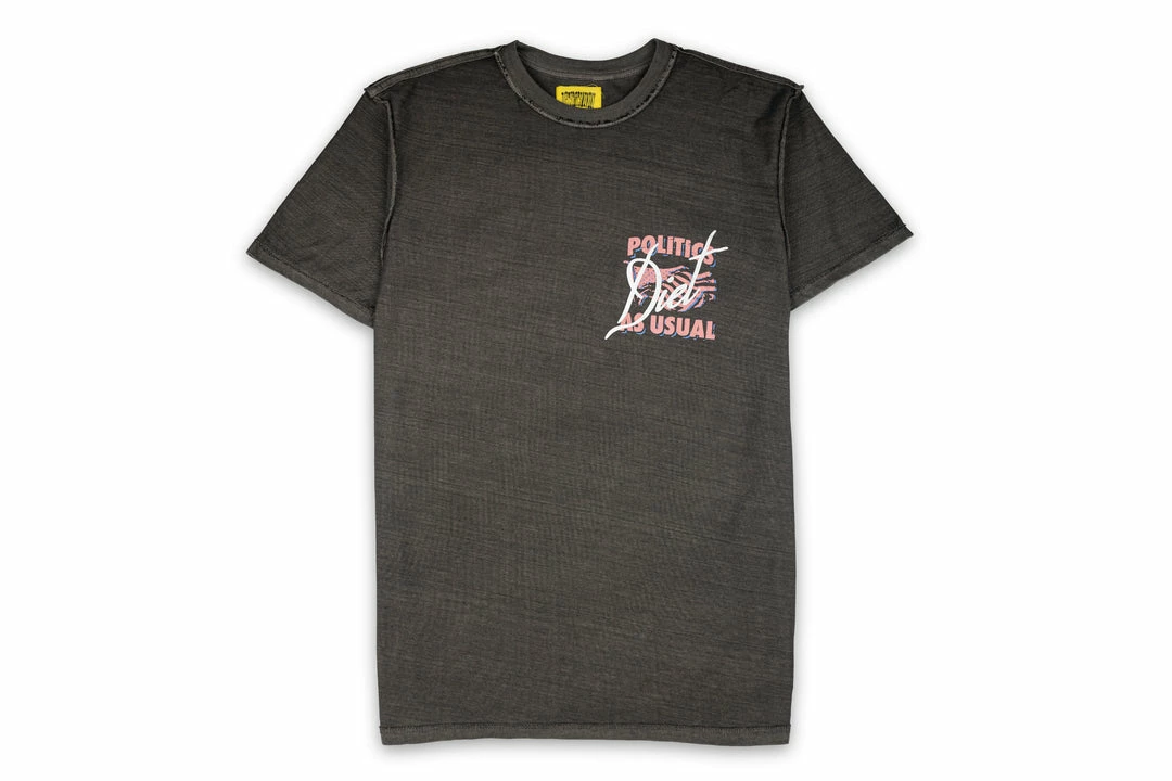 Sneaker Politics Latest Politics X Diet Starts Monday Liberty Tee - Black 1 Sneaker Politics Latest Politics X Diet Starts Monday Liberty Tee - Black