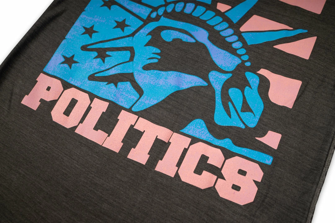 Sneaker Politics Latest Politics X Diet Starts Monday Liberty Tee - Black 4 Sneaker Politics Latest Politics X Diet Starts Monday Liberty Tee - Black
