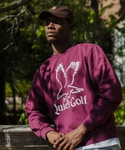 Quiet Golf Monogram Hat - Brown