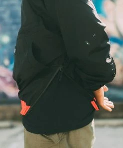Rokit Time Out Anorak - Black