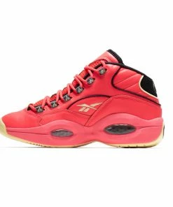 Hots Ones X Reebok Question Mid - Neoch/Black/Yellow