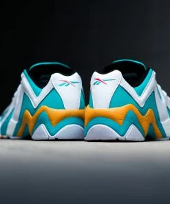 Reebok Kamikaze II Low - Spearmint/White/Maximum Orange