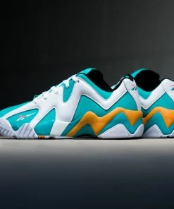 Reebok Kamikaze II Low - Spearmint/White/Maximum Orange