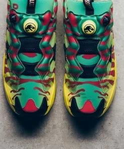 Reebok Instapump Fury OG Jurassic Park - Goal Green/Legacy Red/Black