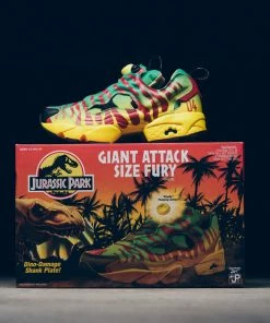 Reebok Instapump Fury OG Jurassic Park - Goal Green/Legacy Red/Black