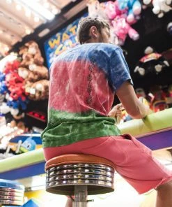 Rokit Diver Fleece Short - Sunset