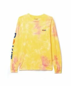 ROKIT Abstract LS Tee - Yellow