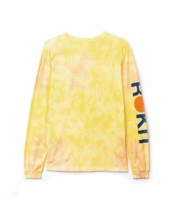 ROKIT Abstract LS Tee - Yellow