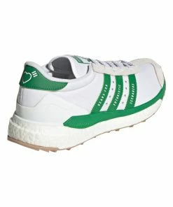 Adidas X Human Made Country Shoes - Cloud White/Green/Off White