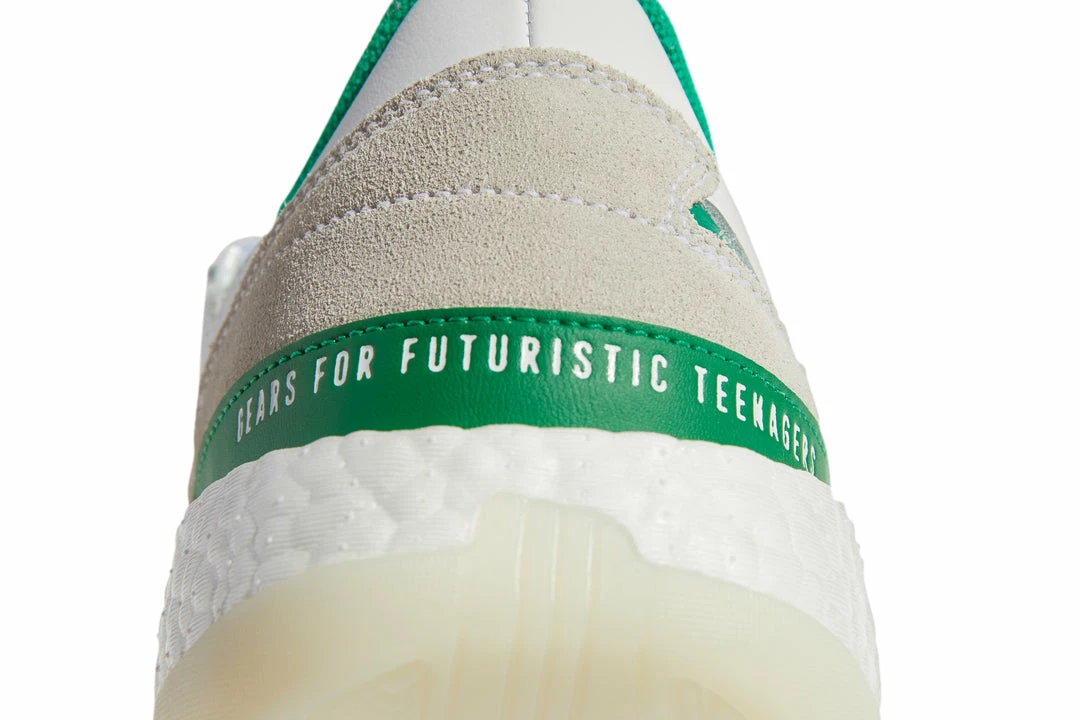 Adidas X Human Made Forum Shoes - Cloud White/Green/Off White 8 Adidas X Human Made Forum Shoes - Cloud White/Green/Off White