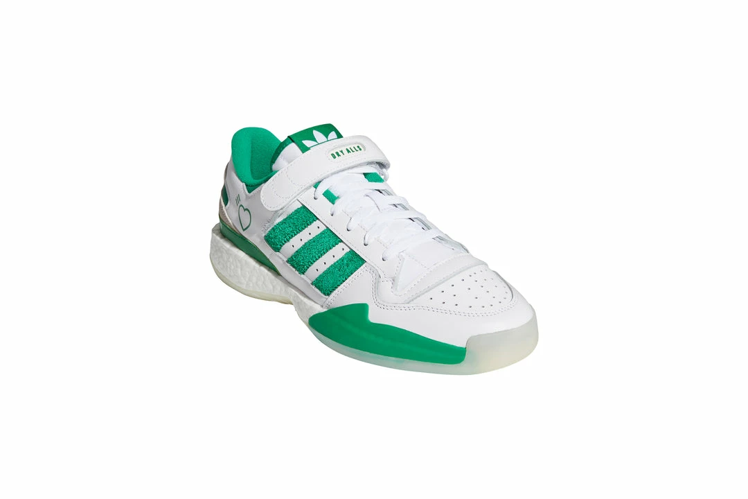 Adidas X Human Made Forum Shoes - Cloud White/Green/Off White 3 Adidas X Human Made Forum Shoes - Cloud White/Green/Off White