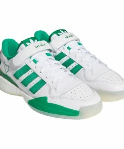 Adidas X Human Made Forum Shoes - Cloud White/Green/Off White 12 Adidas X Human Made Forum Shoes - Cloud White/Green/Off White
