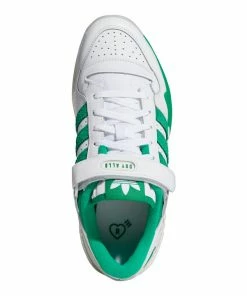 Adidas X Human Made Forum Shoes - Cloud White/Green/Off White 14 Adidas X Human Made Forum Shoes - Cloud White/Green/Off White