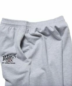 Sneaker Politics Politics Fleurs Sweatpants By Samii Ryan - Ash Heather Grey