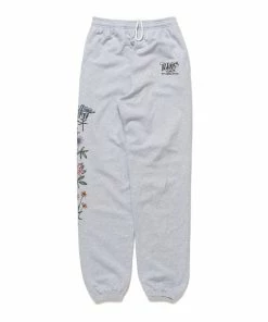 Sneaker Politics Politics Fleurs Sweatpants By Samii Ryan - Ash Heather Grey