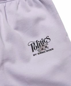 Sneaker Politics Politics Fleurs Sweatpants By Samii Ryan - Lavender