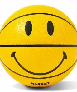 Market Smiley 50th Anniversary Basketball - Yellow