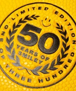 Market Smiley 50th Anniversary Basketball - Yellow