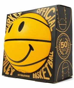 Market Smiley 50th Anniversary Basketball - Yellow