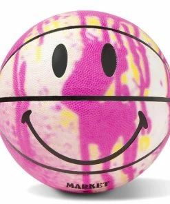 Market Smiley 50th Anniversary Basketball - Pink