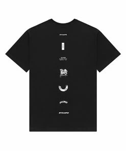 Latest STAMPD Core Logo Stack Tee - Black