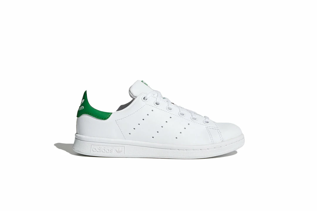 Adidas Stan Smith (Grade School) - Cloud White/Green 4 Adidas Stan Smith (Grade School) - Cloud White/Green
