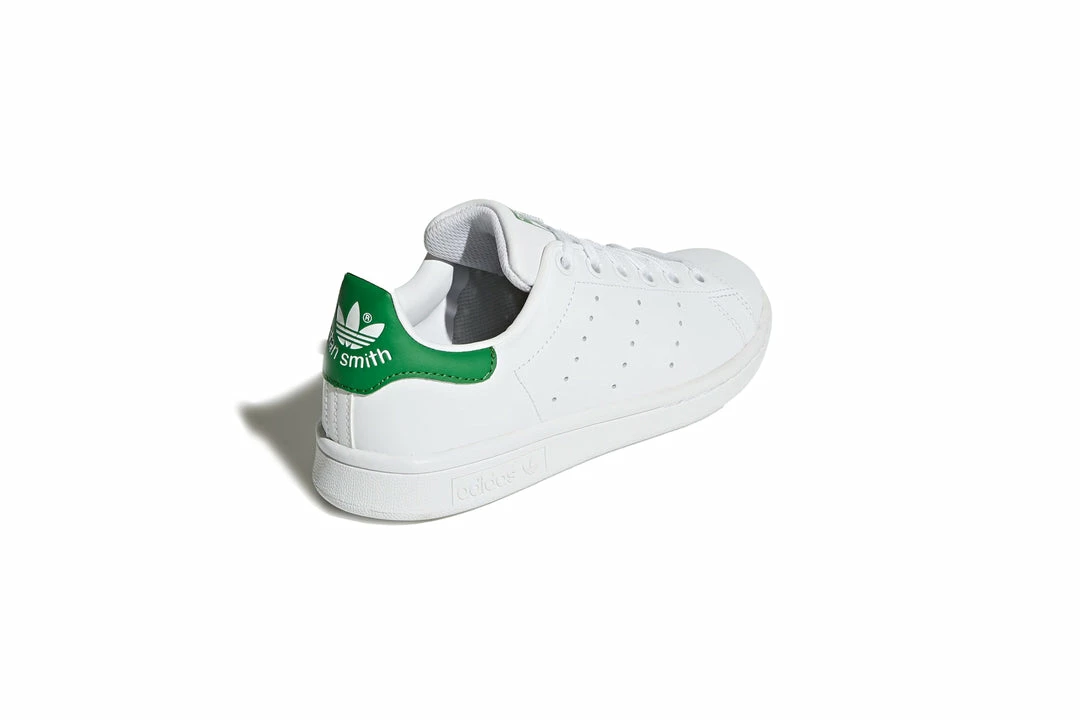 Adidas Stan Smith (Grade School) - Cloud White/Green 5 Adidas Stan Smith (Grade School) - Cloud White/Green