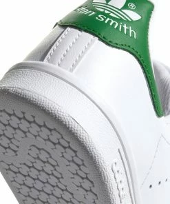 Adidas Stan Smith (Grade School) - Cloud White/Green 11 Adidas Stan Smith (Grade School) - Cloud White/Green