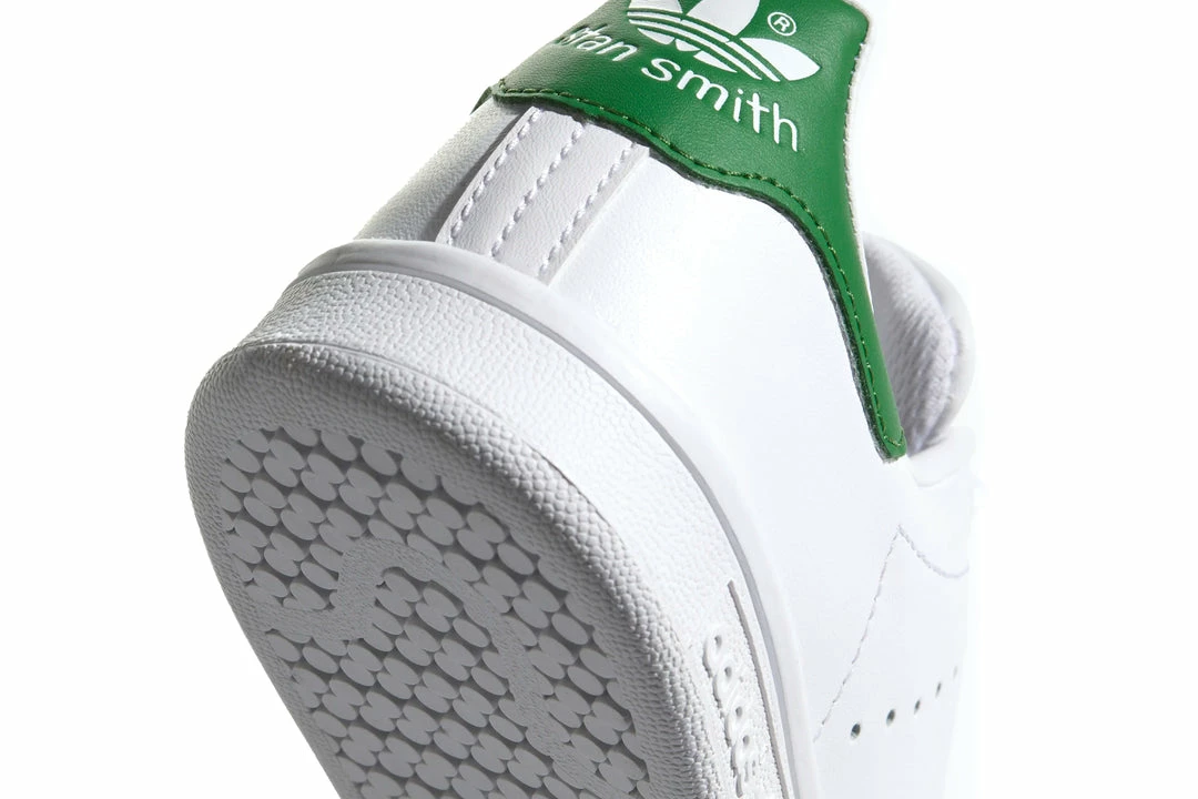Adidas Stan Smith (Grade School) - Cloud White/Green 6 Adidas Stan Smith (Grade School) - Cloud White/Green