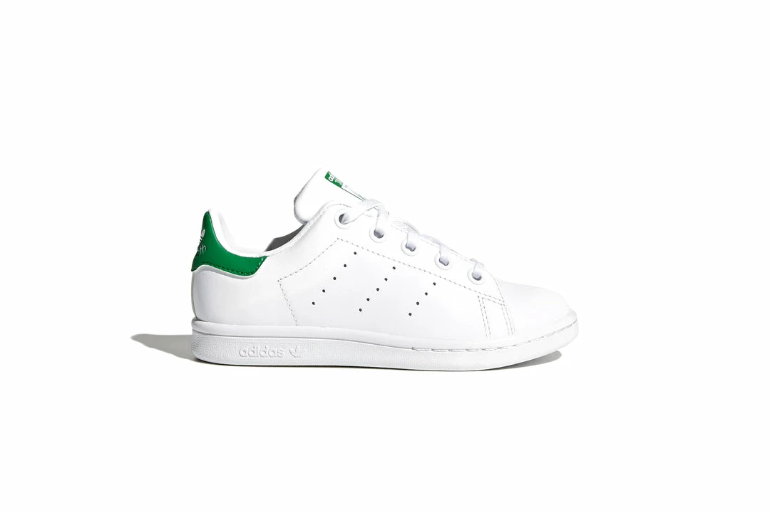 Adidas Stan Smith (Pre-School) - Cloud White/Green Latest 2 Adidas Stan Smith (Pre-School) - Cloud White/Green Latest
