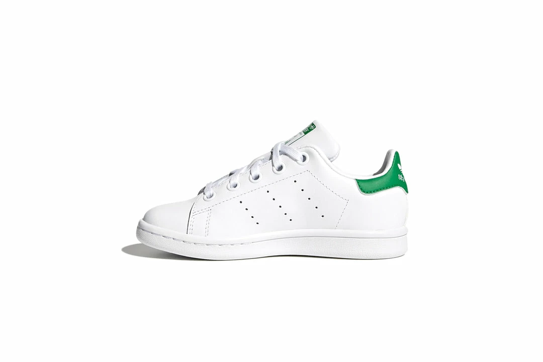Adidas Stan Smith (Pre-School) - Cloud White/Green Latest 1 Adidas Stan Smith (Pre-School) - Cloud White/Green Latest